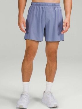 lululemon athletica men’s Surge Lined 6” Shorts  Purple